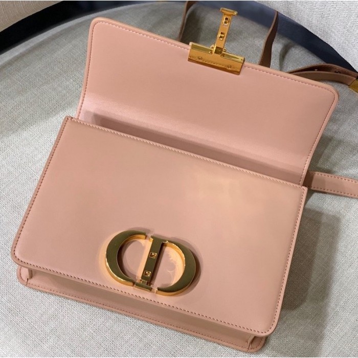 D*or 30 montaigne calfskin bag pink
