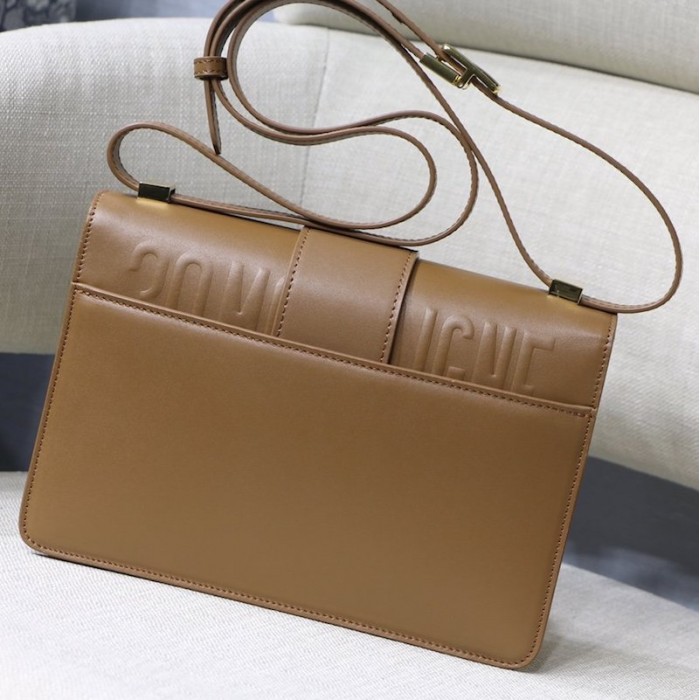 D*or 30 montaigne calfskin bag tan