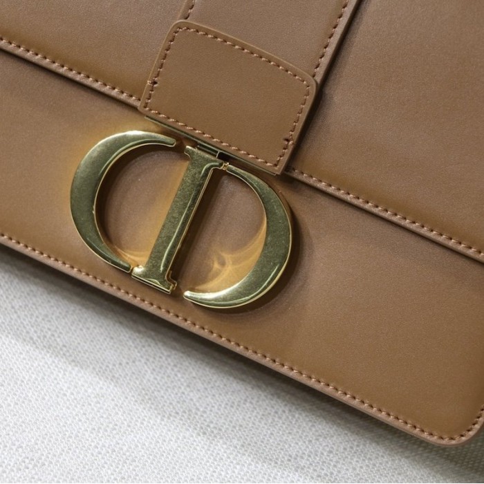 D*or 30 montaigne calfskin bag tan