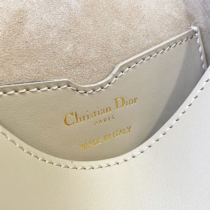 medium D*or bobby bag beige box calfskin