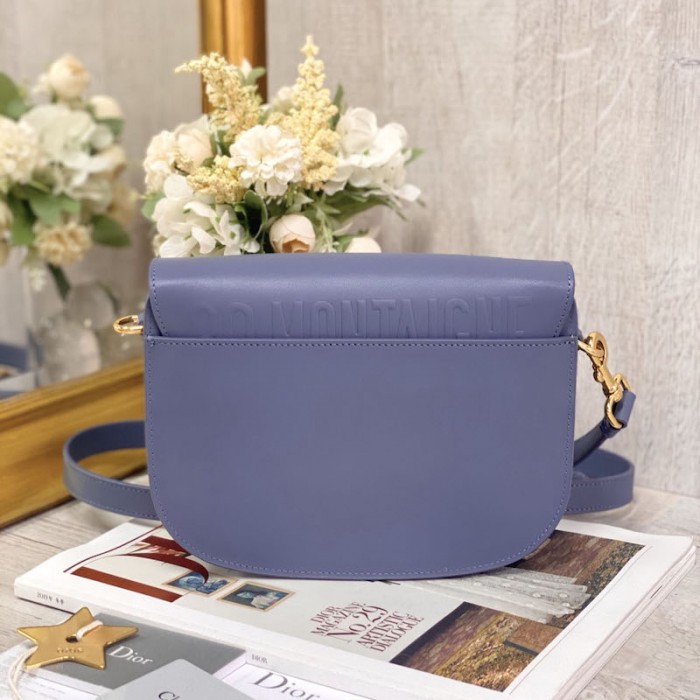 medium D*or bobby bag blue box calfskin