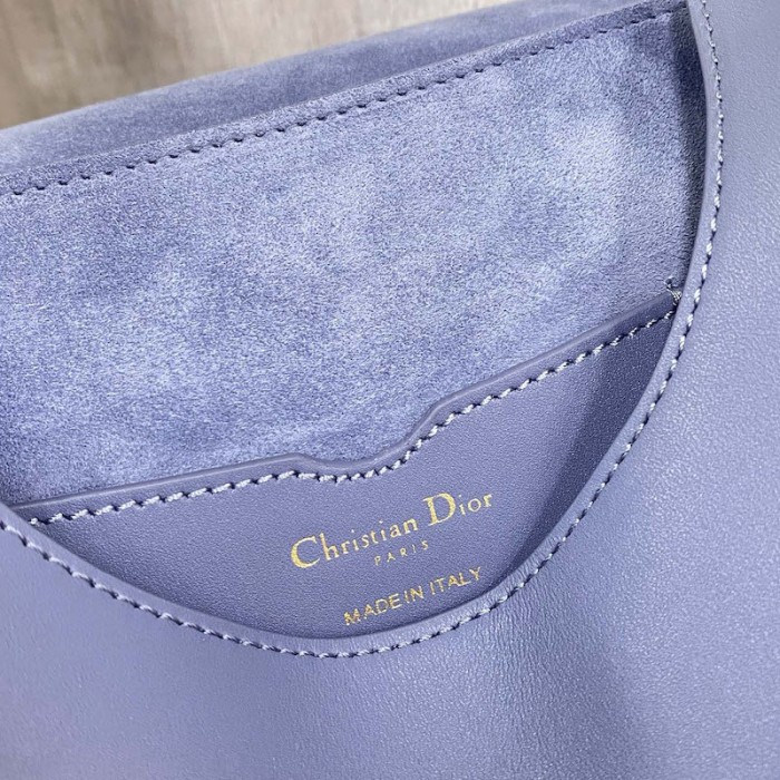 medium D*or bobby bag blue box calfskin