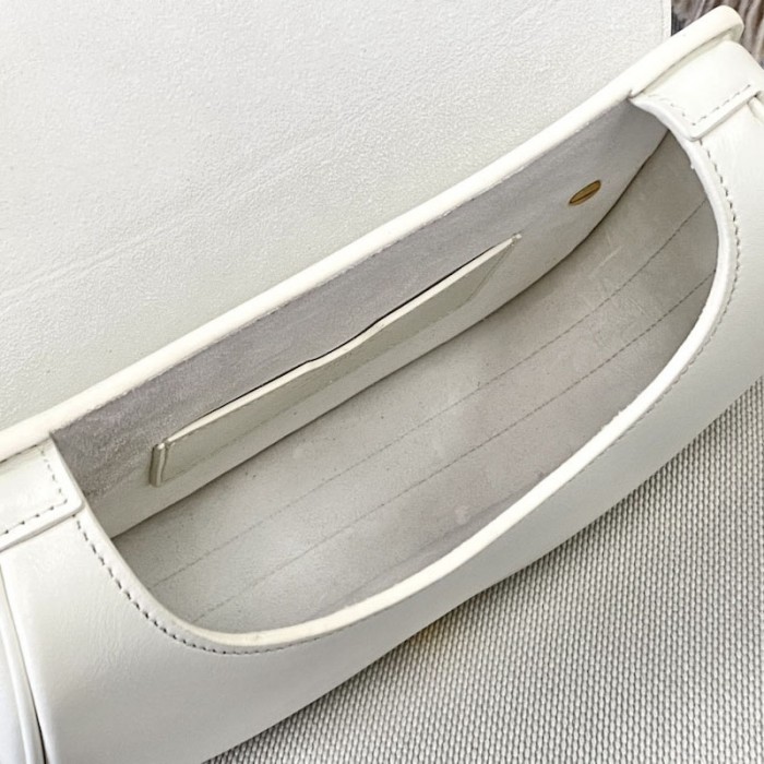 medium D*or bobby bag white box calfskin