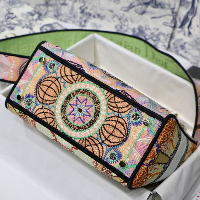 lady D*or multicolor D*or in lights embroidery