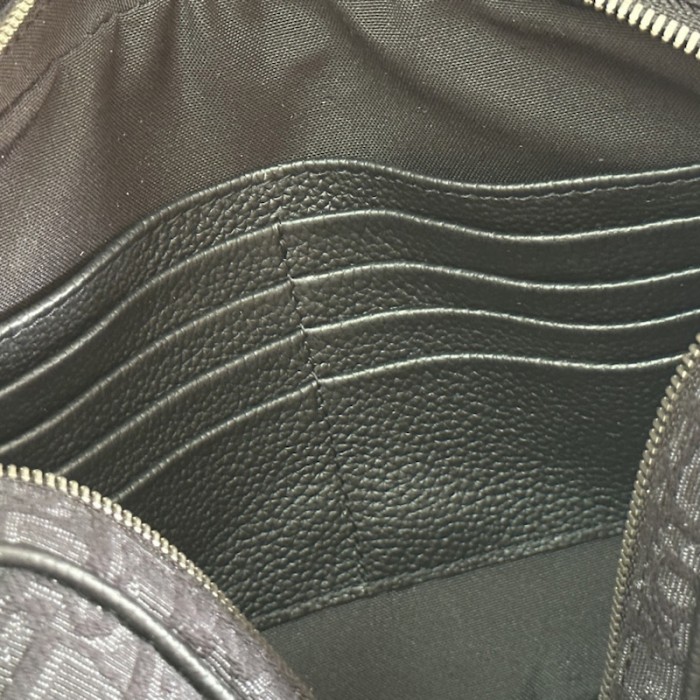 D*or maxi safari bag with strap black D*or oblique jacquard