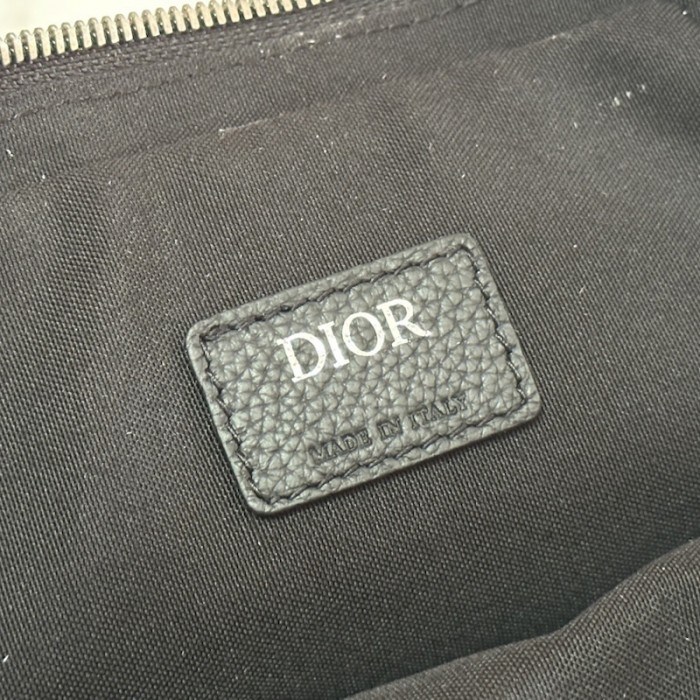 D*or maxi safari bag with strap black D*or oblique jacquard