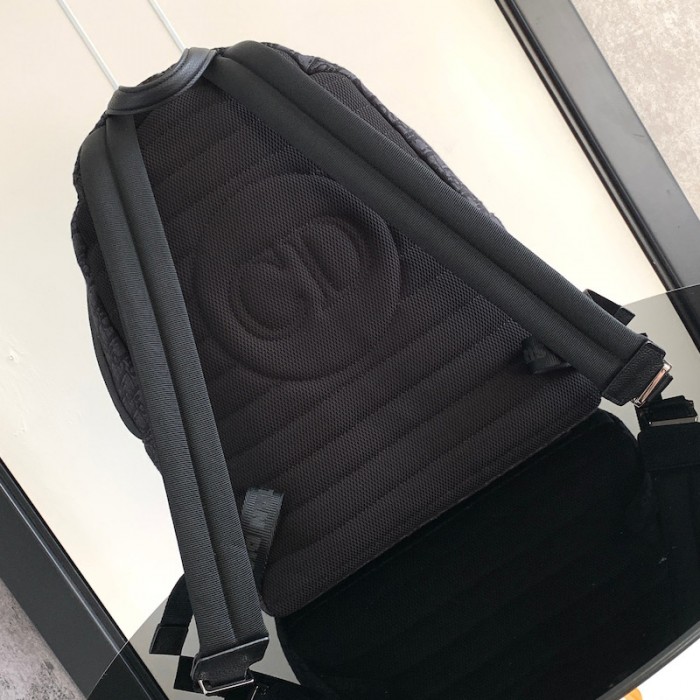 D*or rider backpack black D*or oblique jacquard