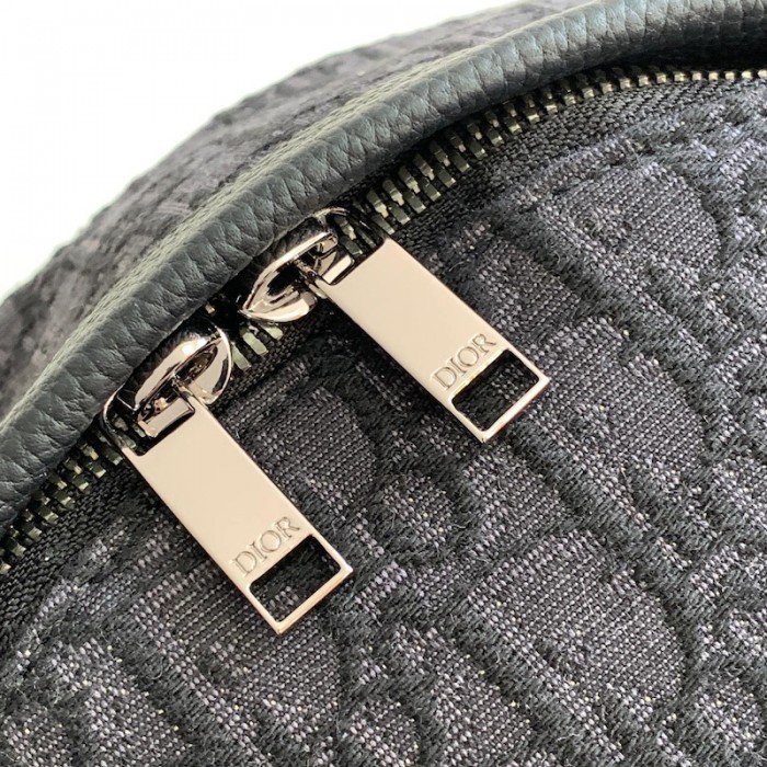 D*or rider backpack black D*or oblique jacquard