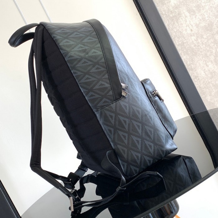 D*or rider backpack D*or black cd diamond canvas