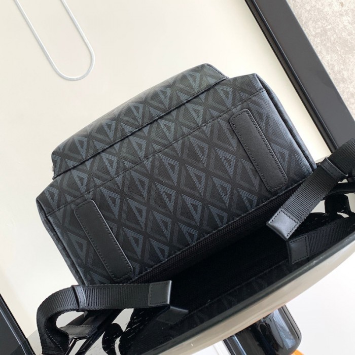 D*or rider backpack D*or black cd diamond canvas