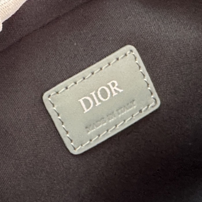 D*or safari bag with strap D*or gray cd diamond canvas
