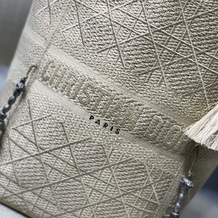 D*or d-bubble bucket bag beige oblique