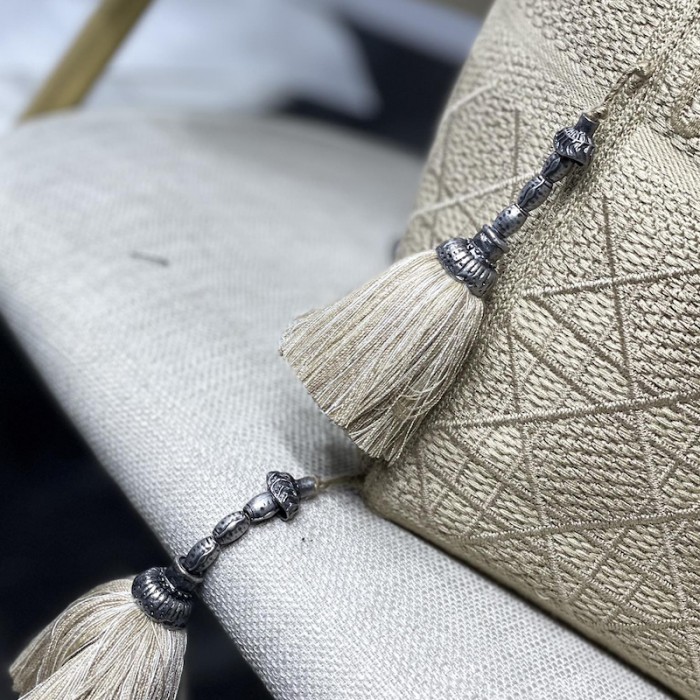 D*or d-bubble bucket bag beige oblique