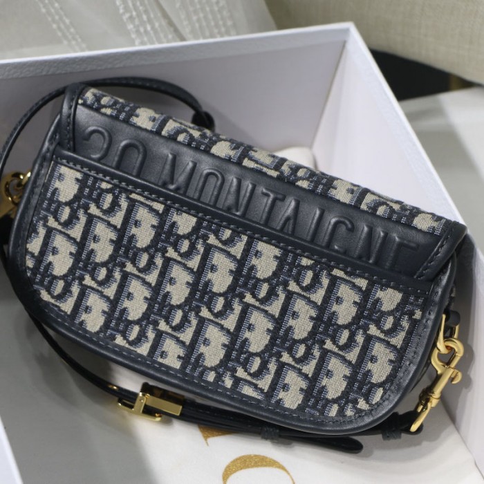 D*or bobby east-west bag oblique blue