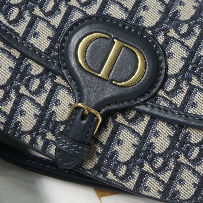 D*or bobby east-west bag oblique blue