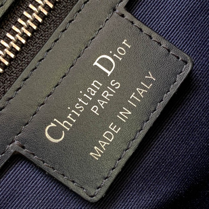 D*or changing bag blue D*or oblique canvas