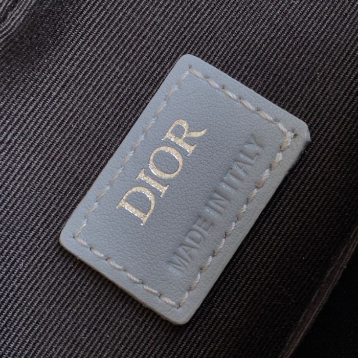 D*or hit the road messenger bag gray cd diamond canvas