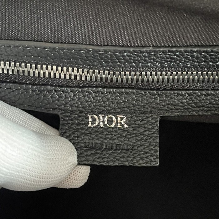 D*or lingot 50 bag black D*or oblique jacquard