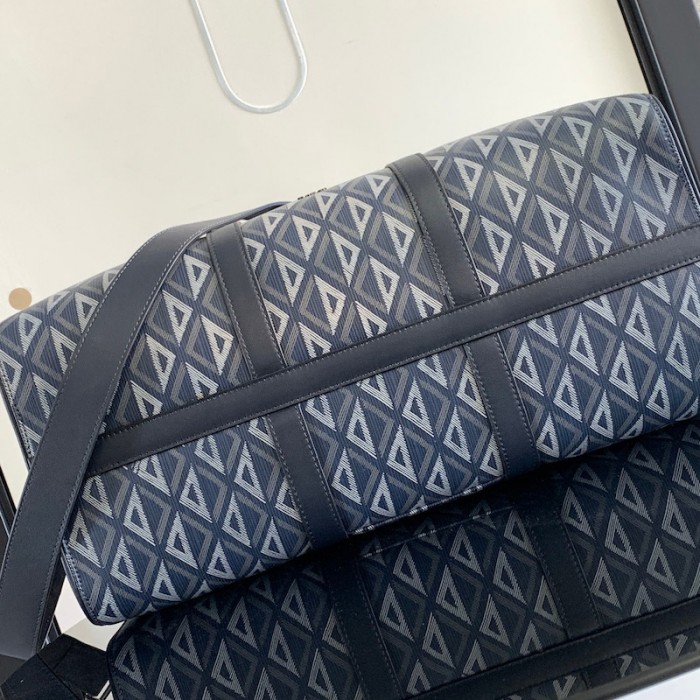 D*or lingot 50 bag navy blue cd diamond canvas
