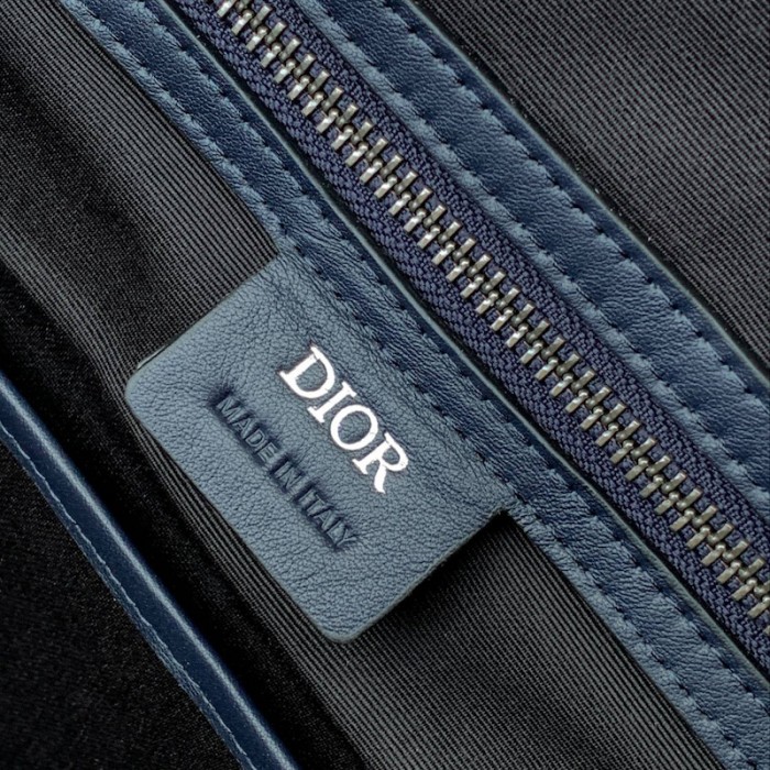 D*or lingot 50 bag navy blue cd diamond canvas