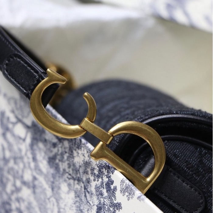 D*or oblique saddle bag black