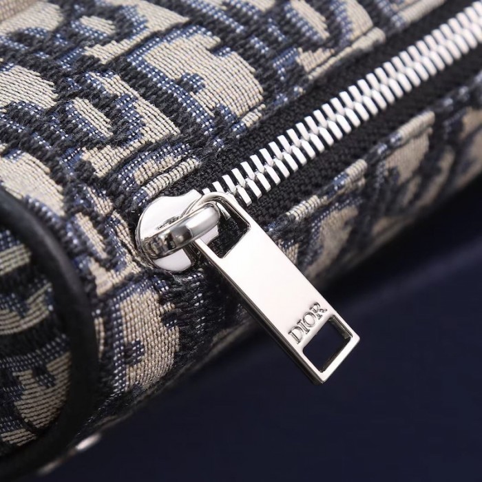 D*or saddle bag black and beige D*or oblique jacquard