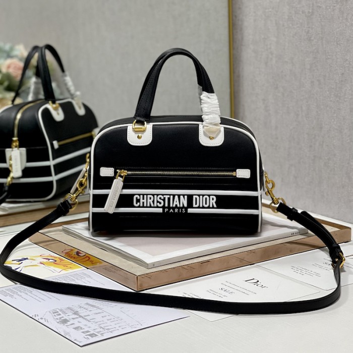 small D*or vibe zip bowling bag black