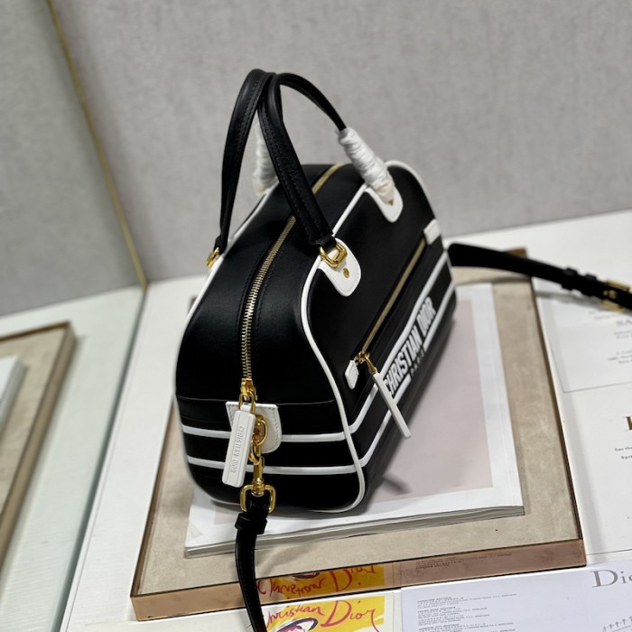 small D*or vibe zip bowling bag black