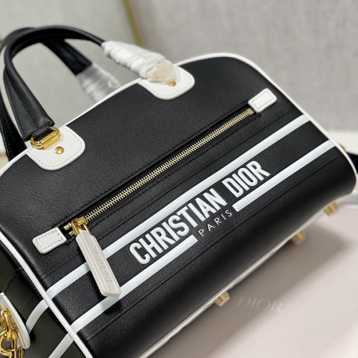 small D*or vibe zip bowling bag black