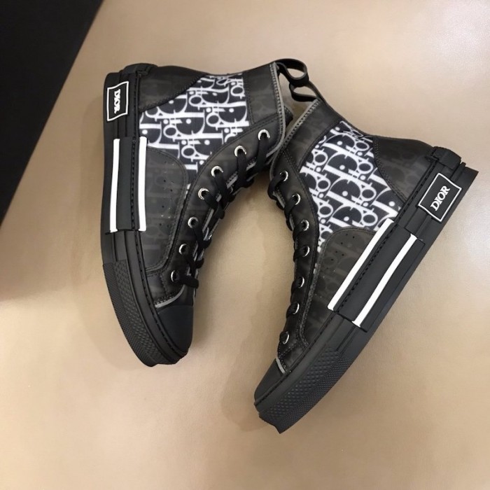 D*or b23 high top logo oblique black