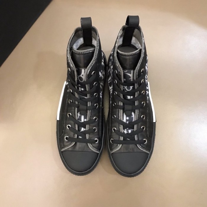 D*or b23 high top logo oblique black