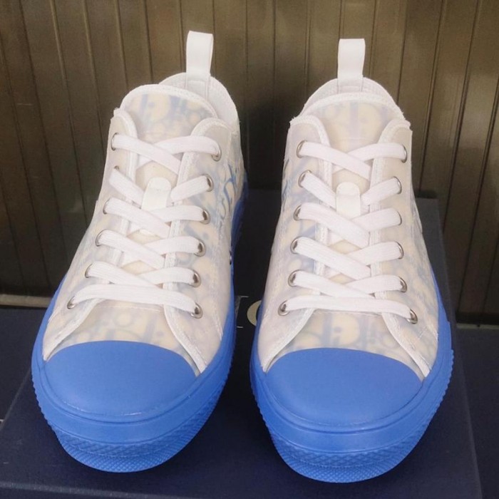 D*or b23 low logo oblique gradient blue