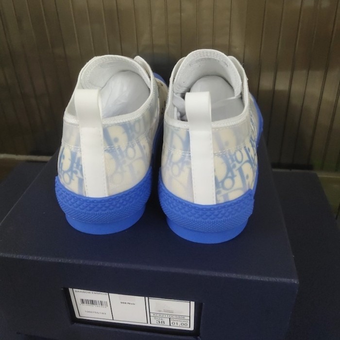 D*or b23 low logo oblique gradient blue
