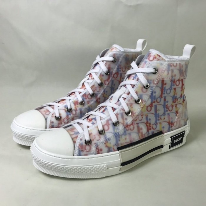 D*or b23 high top logo oblique multicolor