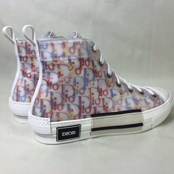 D*or b23 high top logo oblique multicolor