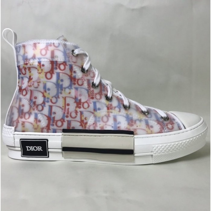 D*or b23 high top logo oblique multicolor