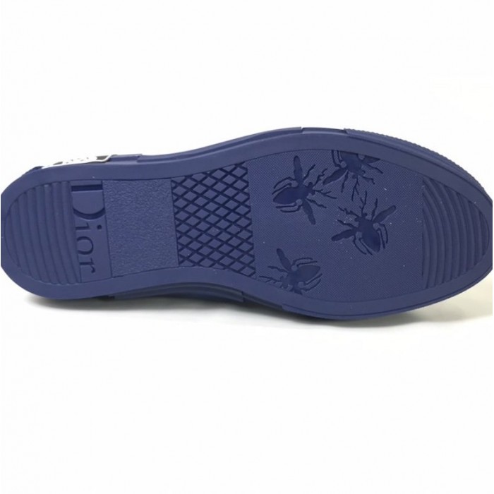 D*or b23 high top logo oblique blue
