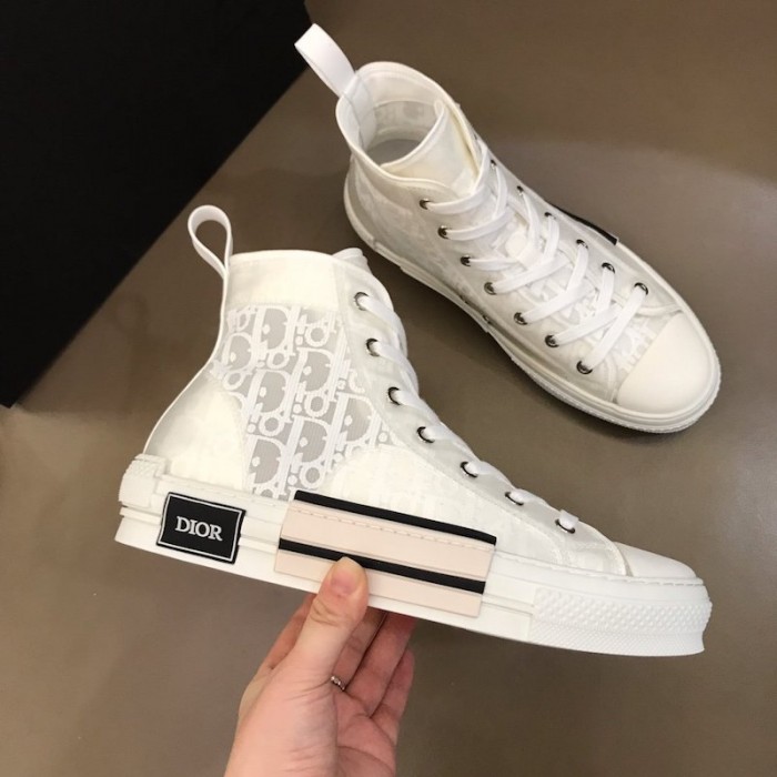 D*or b23 high top oblique white