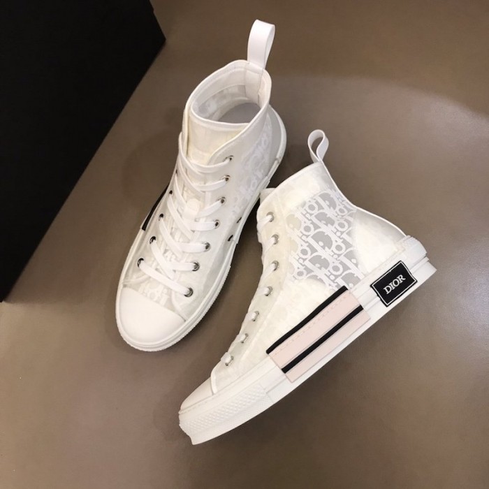 D*or b23 high top oblique white