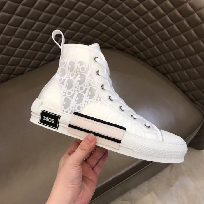D*or b23 high top oblique white