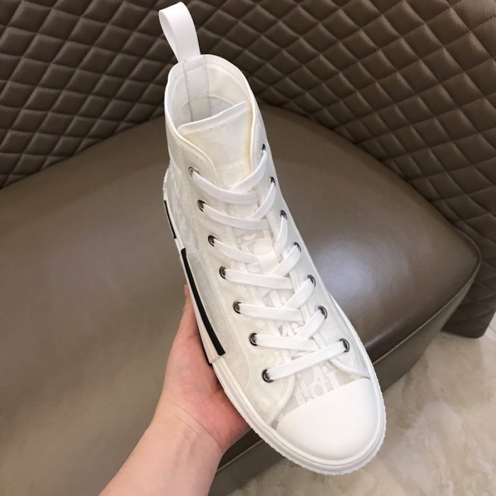 D*or b23 high top oblique white