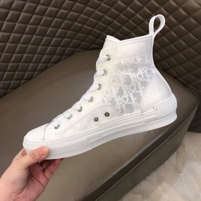 D*or b23 high top oblique white