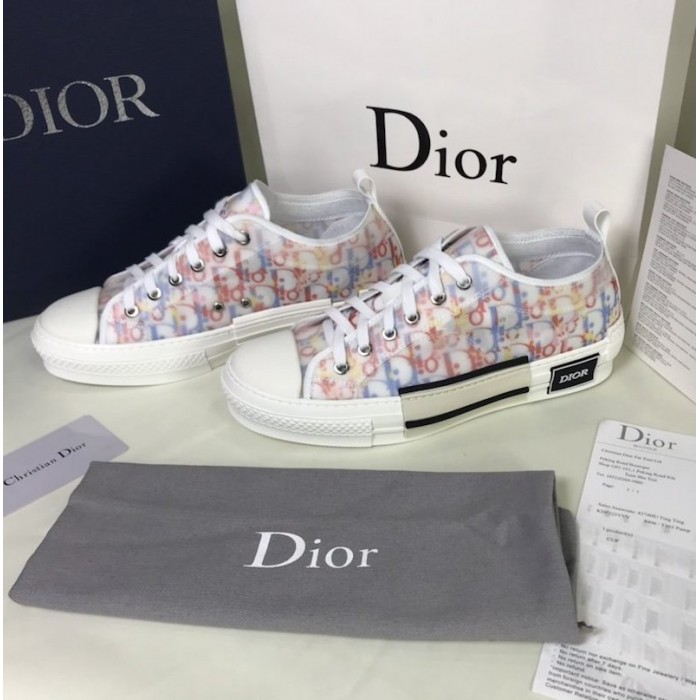 D*or b23 low logo oblique multicolor