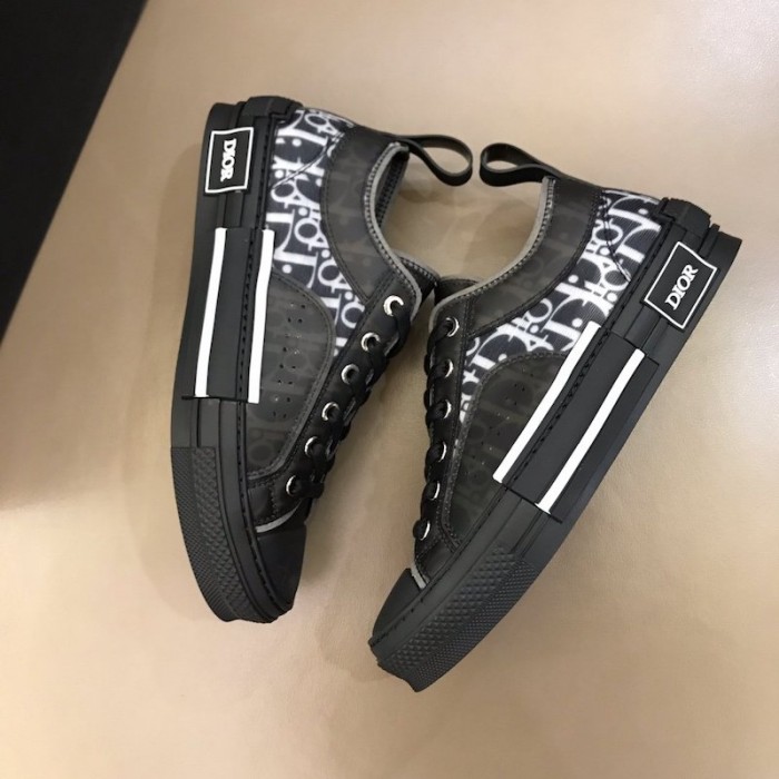 D*or b23 low logo oblique black
