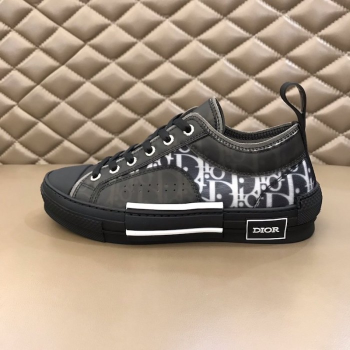 D*or b23 low logo oblique black