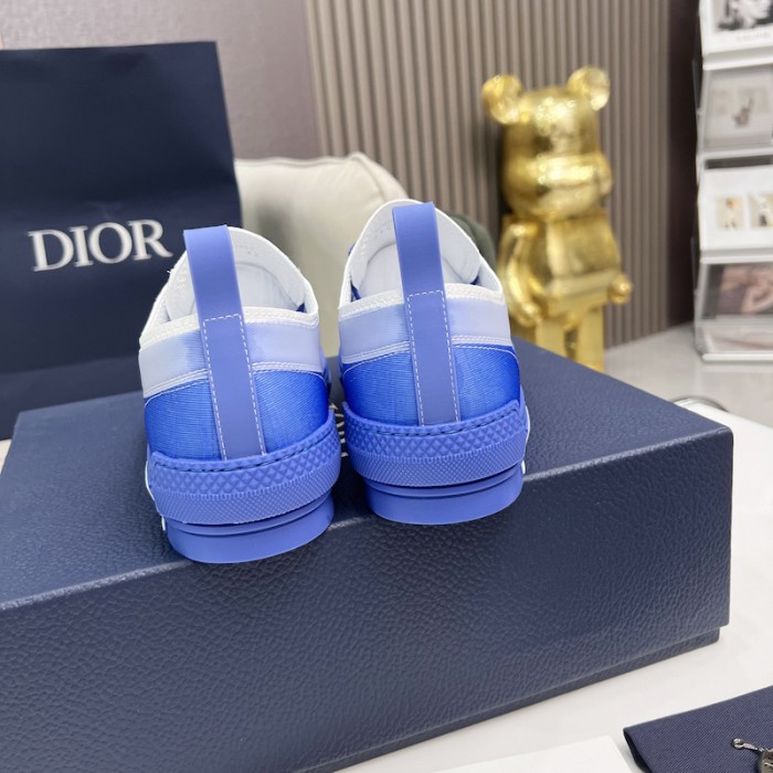 b23 low-top sneaker blue D*or oblique canvas