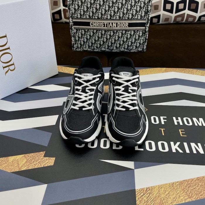 D*or b30 sneaker black mesh and technical fabric
