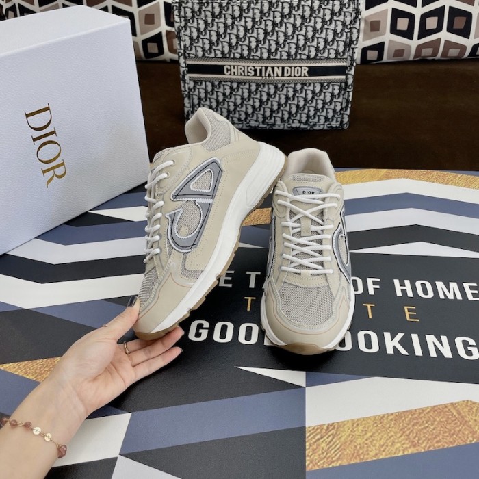 D*or b30 sneaker cream mesh and technical fabric