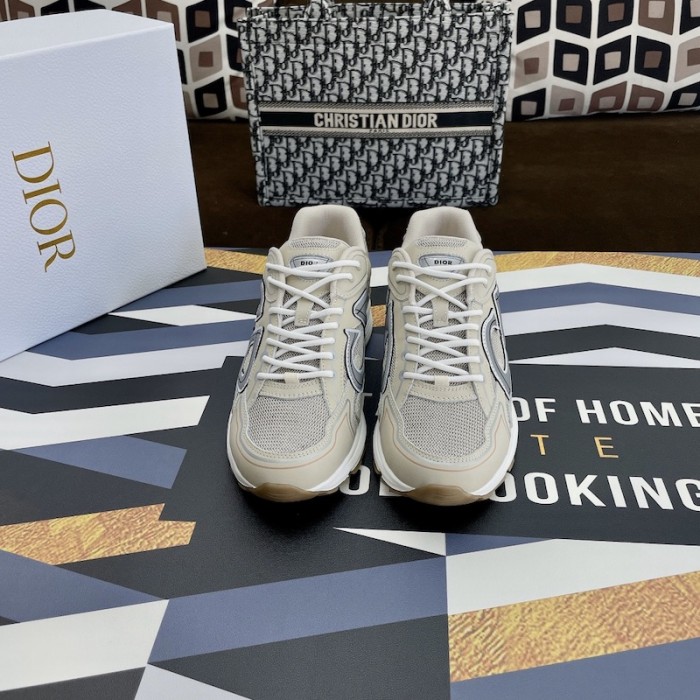 D*or b30 sneaker cream mesh and technical fabric