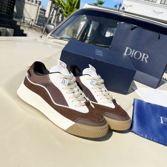 b713 cactus jack D*or sneaker black nubuck calfskin